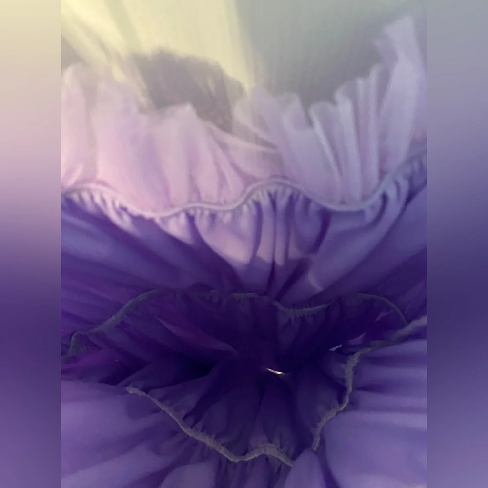 Lavender Fluffy Dress - Picture 4 of 7